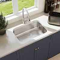 バレエ Stina typeO Ssize Blenzia 27 Inch Undermount Kitchen Sink 18 Gauge Stainless