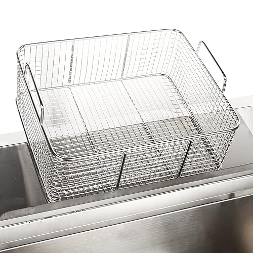 Miniatura 7 de Mesa de empanado, estación de preparación de alimentos fritos, mesa de trabajo y preparación de cocina comercial de acero inoxidable, con 1 base