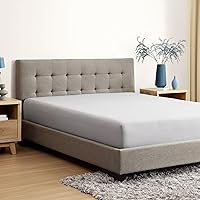 Vista 7 de CirclesHome Sábana bajera ajustable de satén de poliéster y algodón de tamaño RV (48 x 75), ultra suave y cómoda, protege el colchón de la suciedad