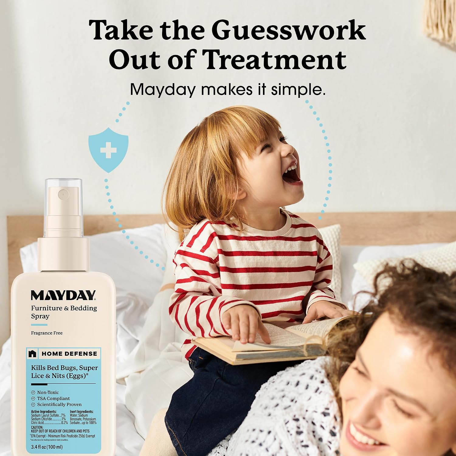 Mayday Furniture & Bedding Spray – Fragrance Free Home Spray