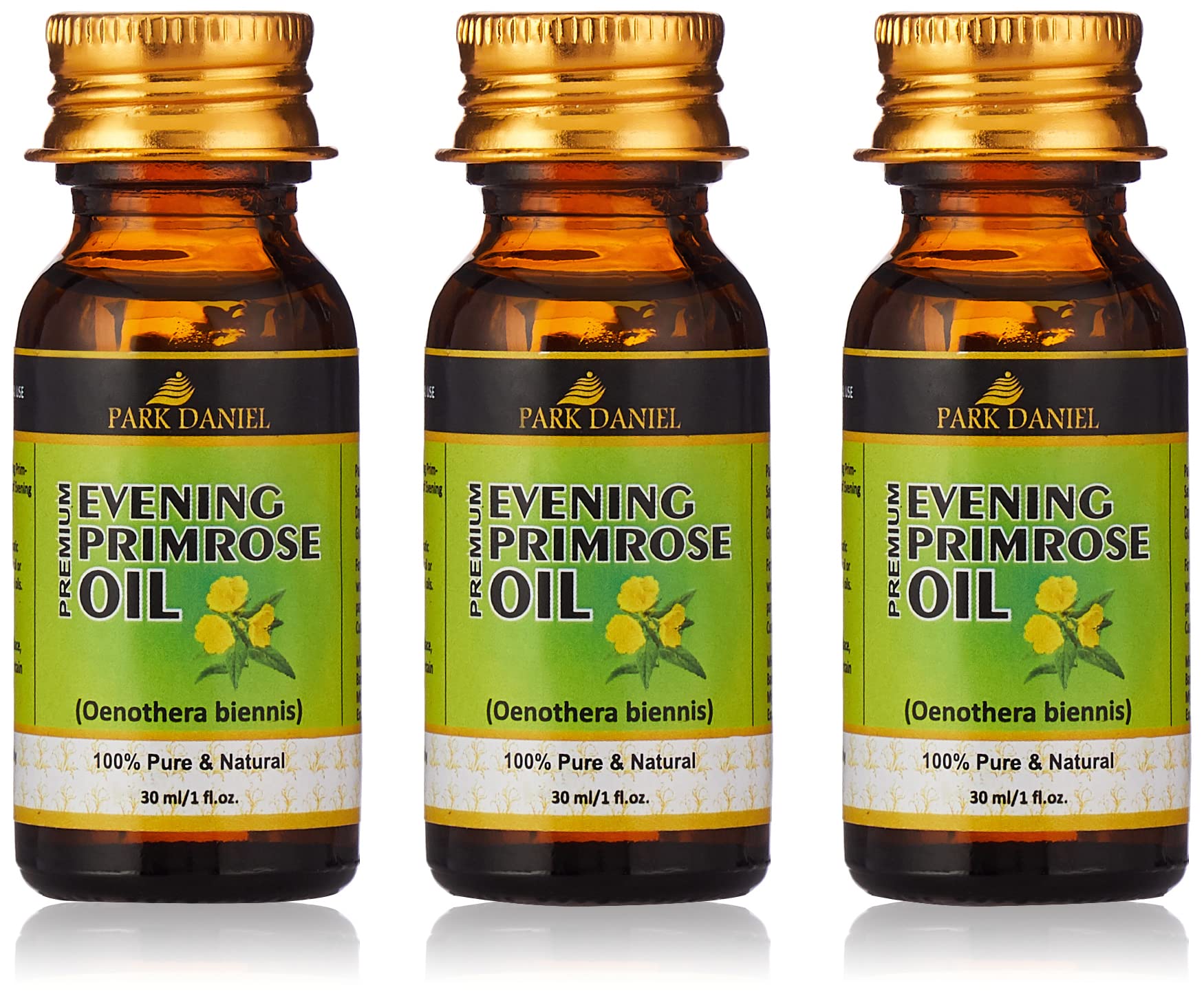 Park Daniel Evening Primrose Oil-& Undiluted, 90 Ml (Pack of 3)