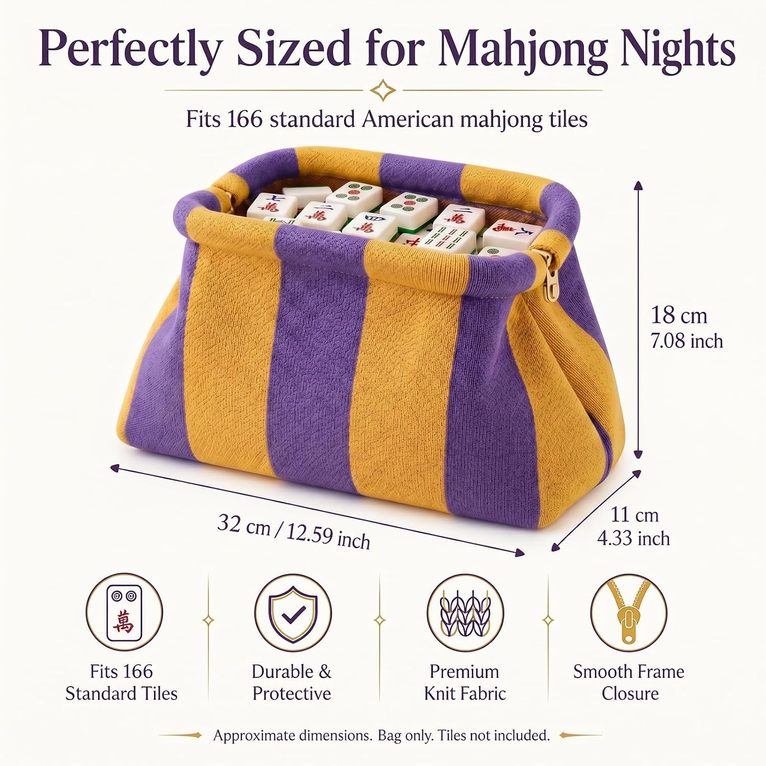 Mahjong Tile Bag Woven Clutch Purse, Striped Dumpling Bag for Women, Snap Closure Beach Vacation Handbag image 5
