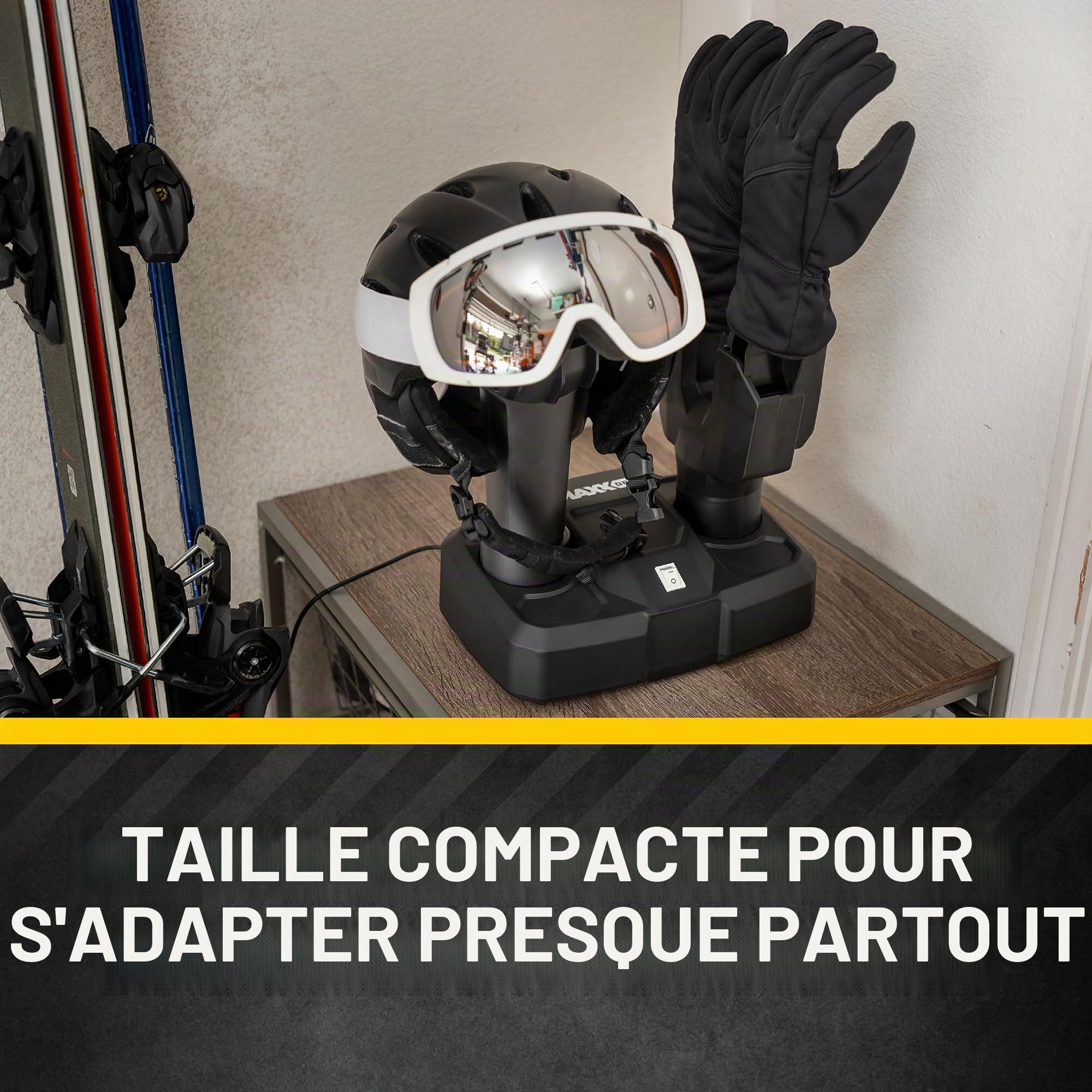 Maxxdry Séchoir Casque et Gants – Puissant – UK