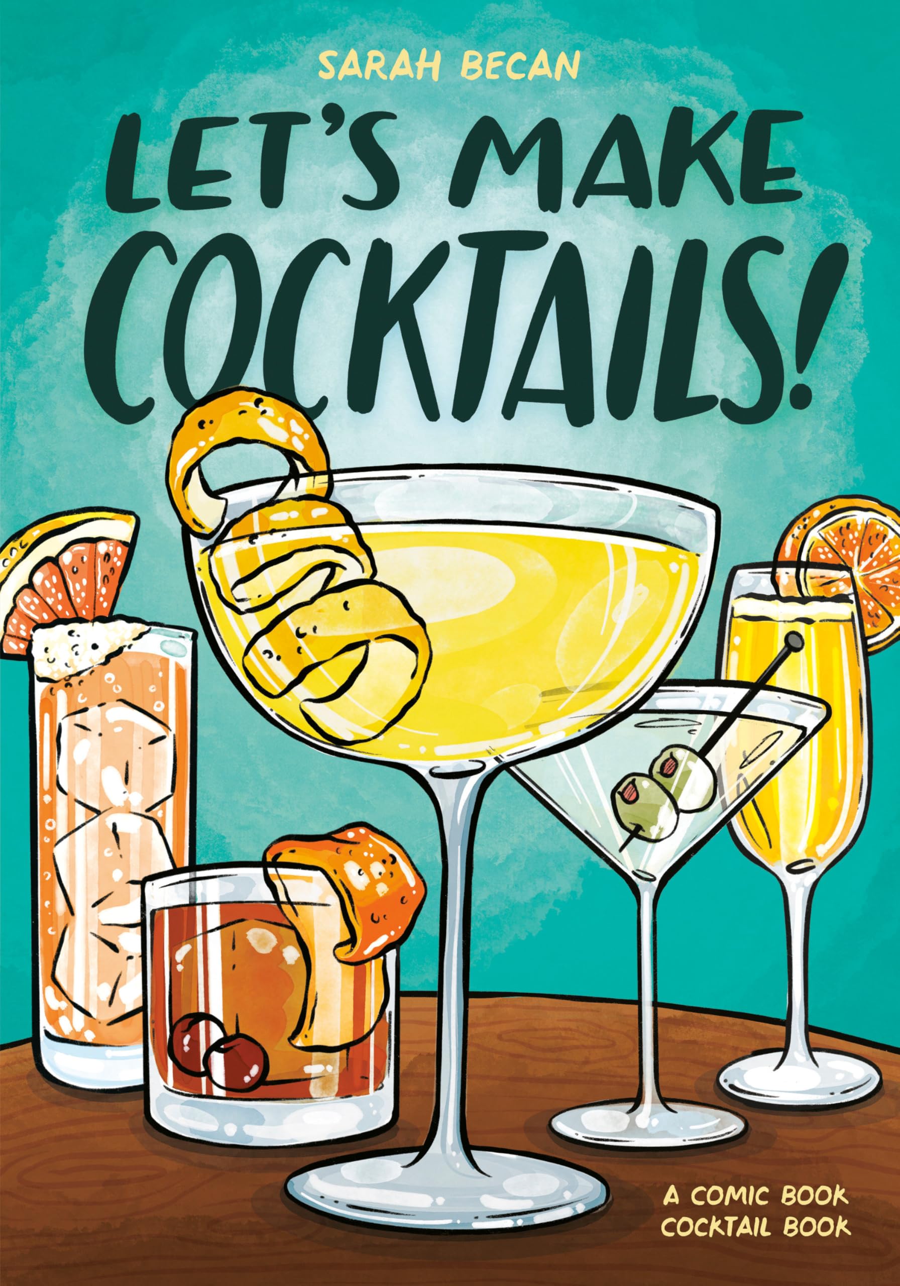 Sarah Becan Let’s Make Cocktails! Taschenbuch