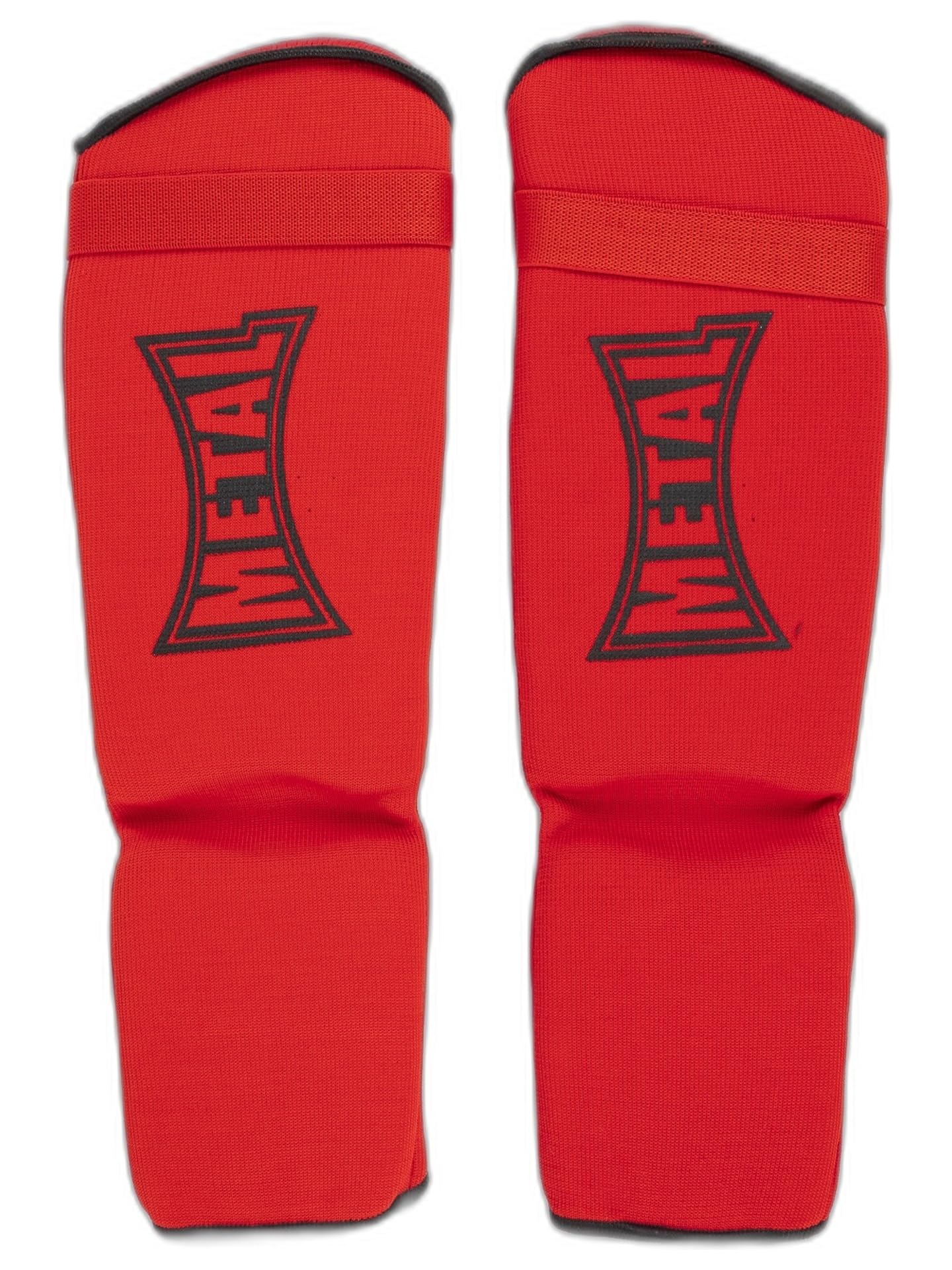 METAL BOXE MB153 Shin/Foot Guards red red Size:M