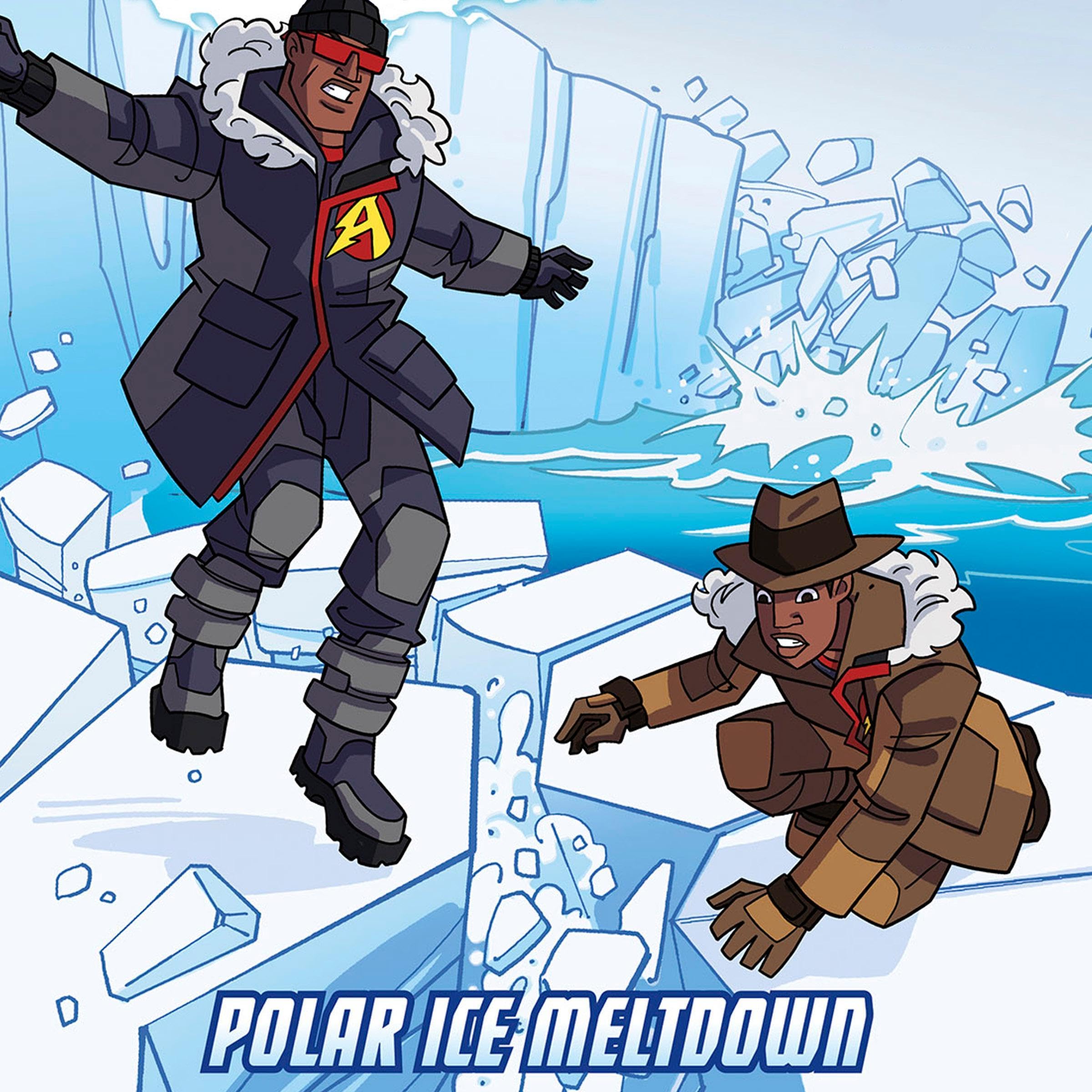 Cover art for Polar Ice Meltdown