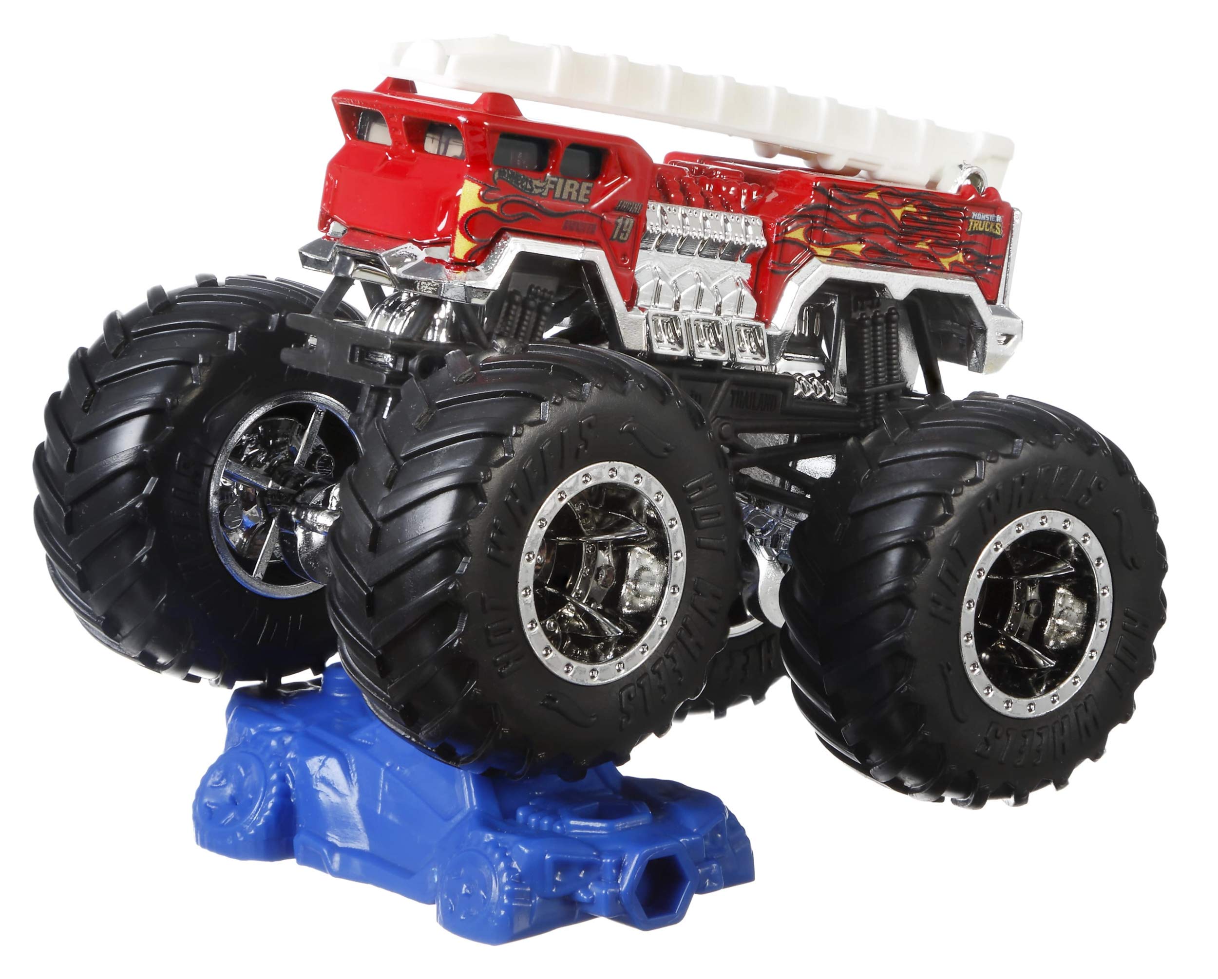 Hot Wheels Monster Trucks 1:64 5 Alarm Vehicle, 14 x 6 x 16.5 cm - Image 2