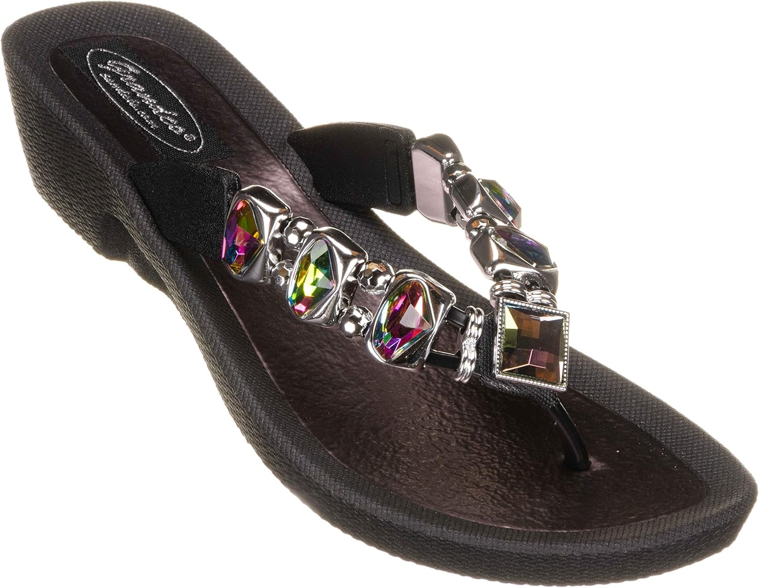 Grandco Womens AB Deluxe VThong FlipFlops