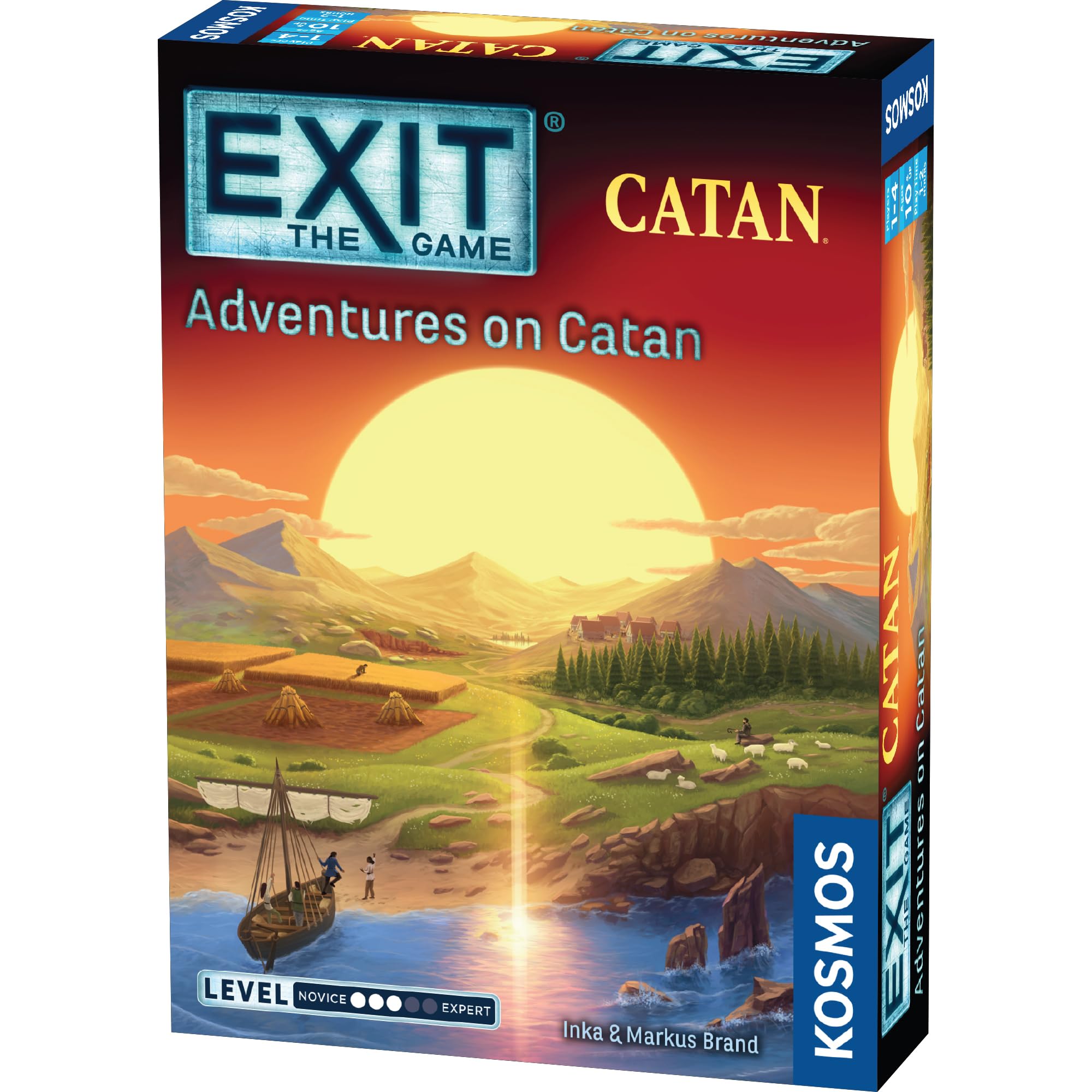 EXIT : The Game - Adventures on Catan | Expérience interactive Escape Room | Coopérative | 1 à 4 joueurs | 10 ans et plus | Kosmos | Jeu pour enfants et adultes