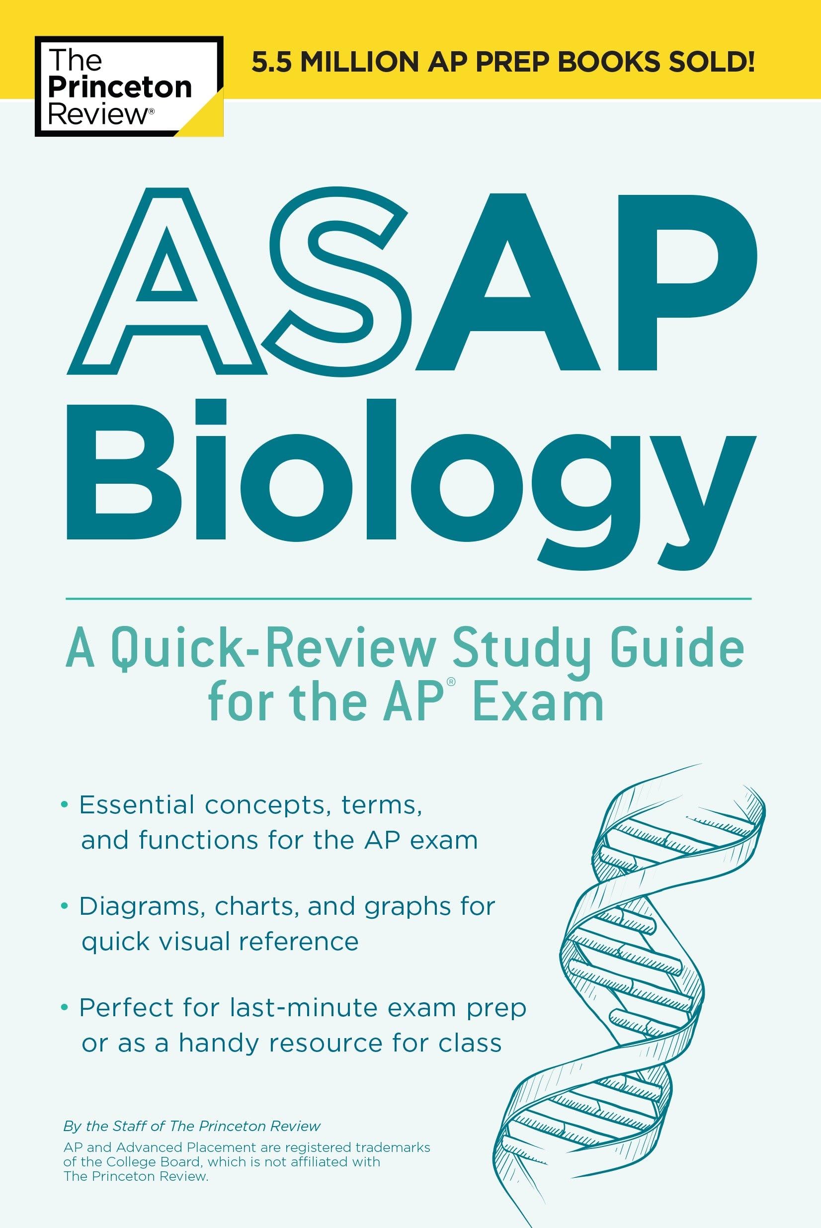 ASAP Biology: A Quick-Review Study Guide for the AP Exam (College Test Preparation)