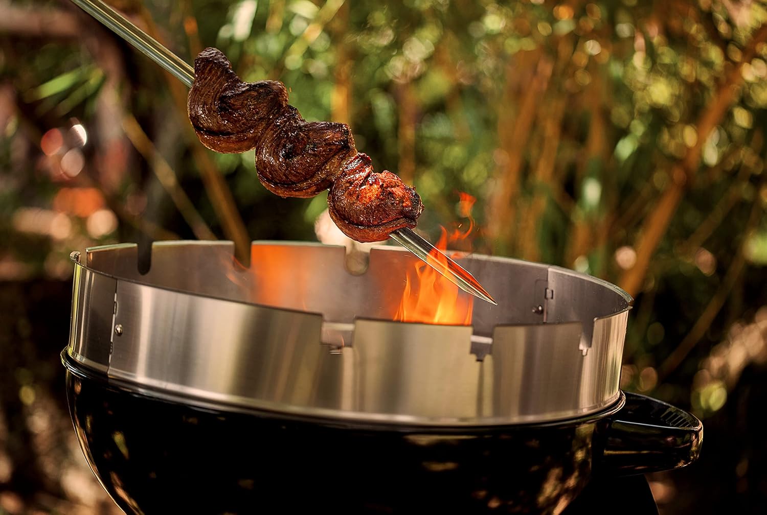 Tramontina 26500/029 Support Art.no. 26500/029 TCP 560 Stainless Steel Rim Fitting for Skewers, 75 cm, 65x46x16 cm, Black