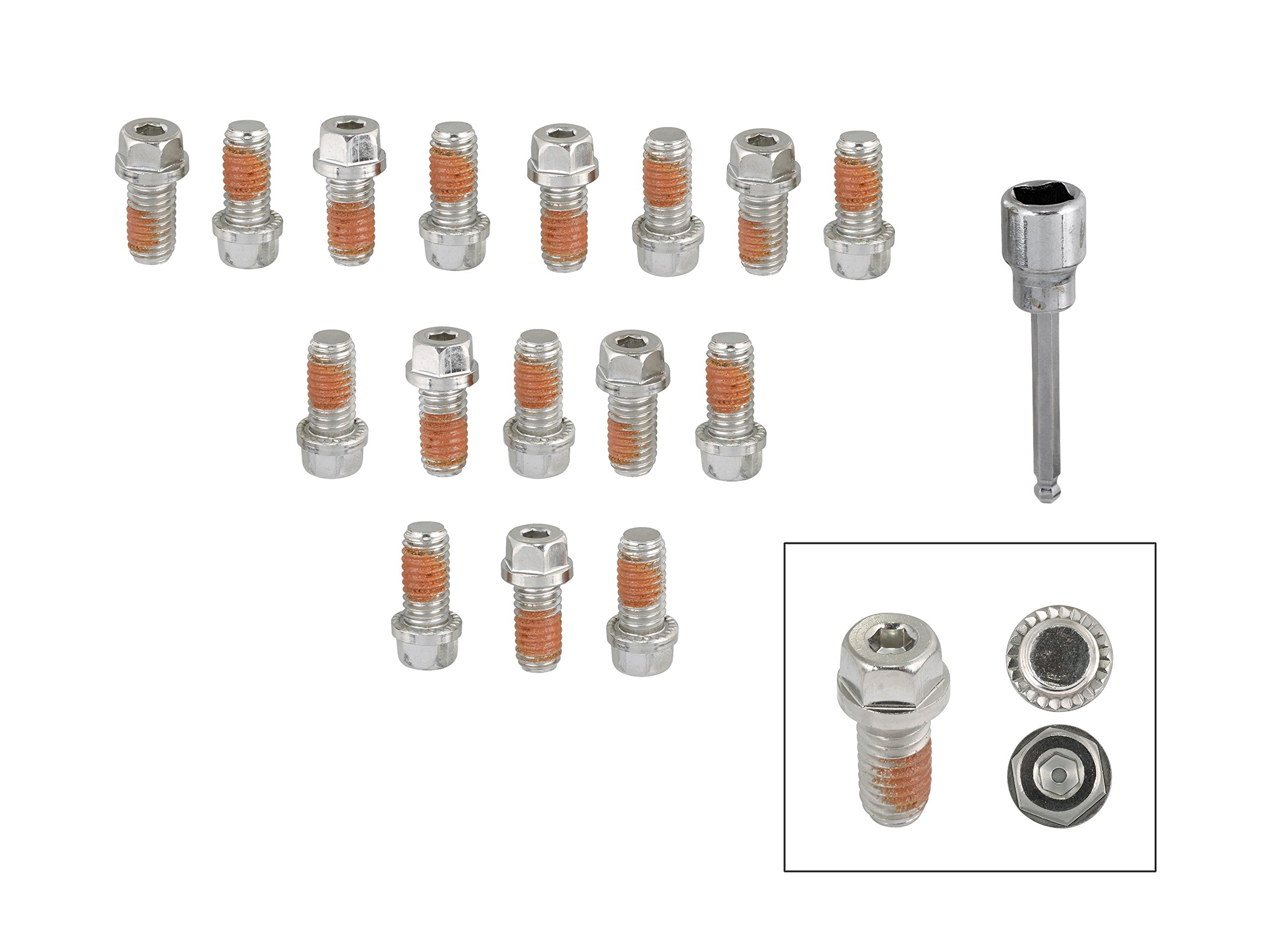 Amazon.com: Mr. Gasket 2231G Headlock Locking Header Bolt