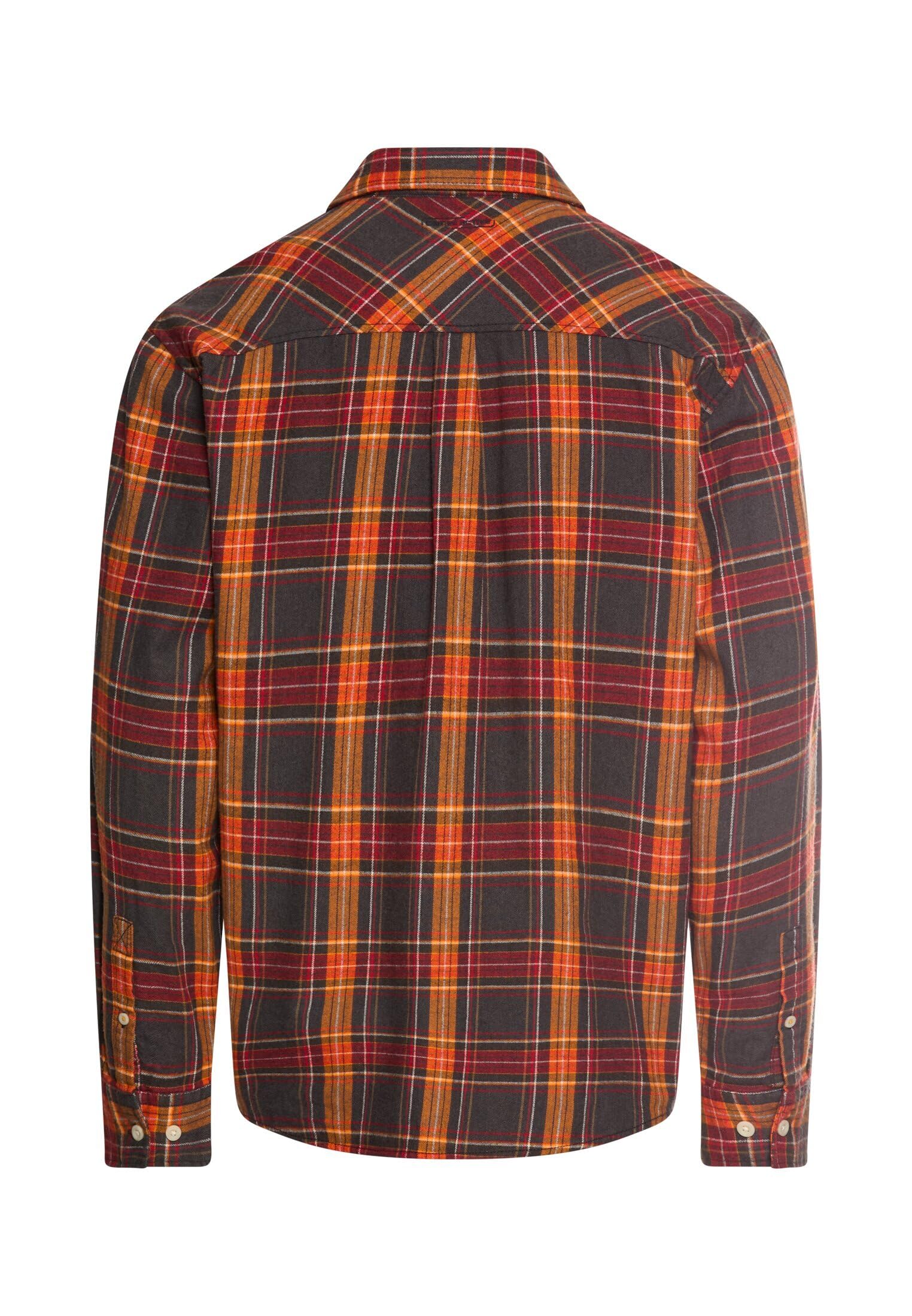 camel active Herren fleXXXactive® Langarmhemd aus leichtem Flanell