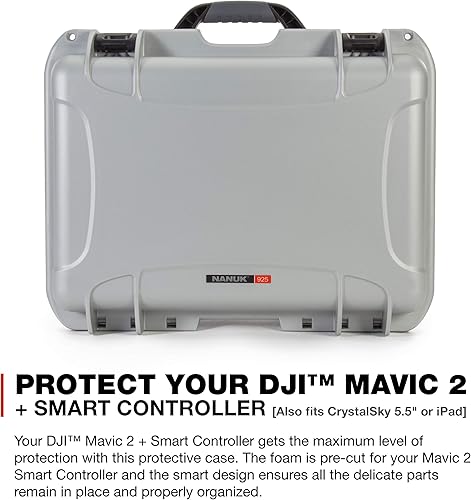 Miniatura 231 de Nanuk Estuche rígido impermeable con inserto de espuma para DJI Air 2S Fly More Combo - Naranja 915-MAVIA2S3 Anaranjado,Graphite,Verde