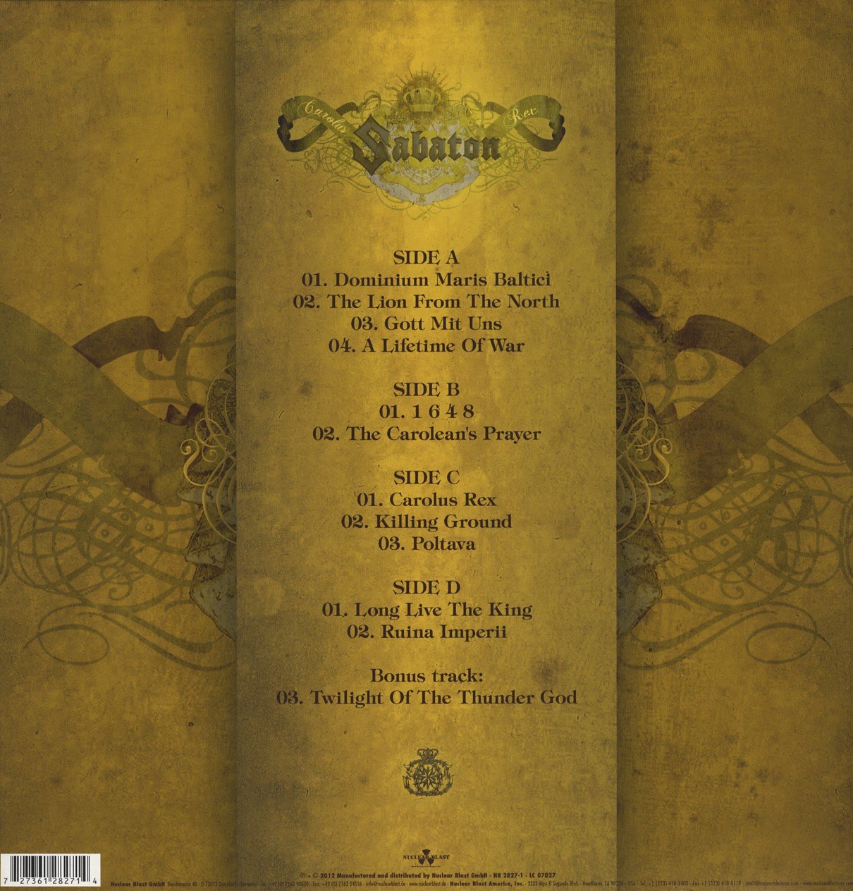CAROLUS REX -LTD-