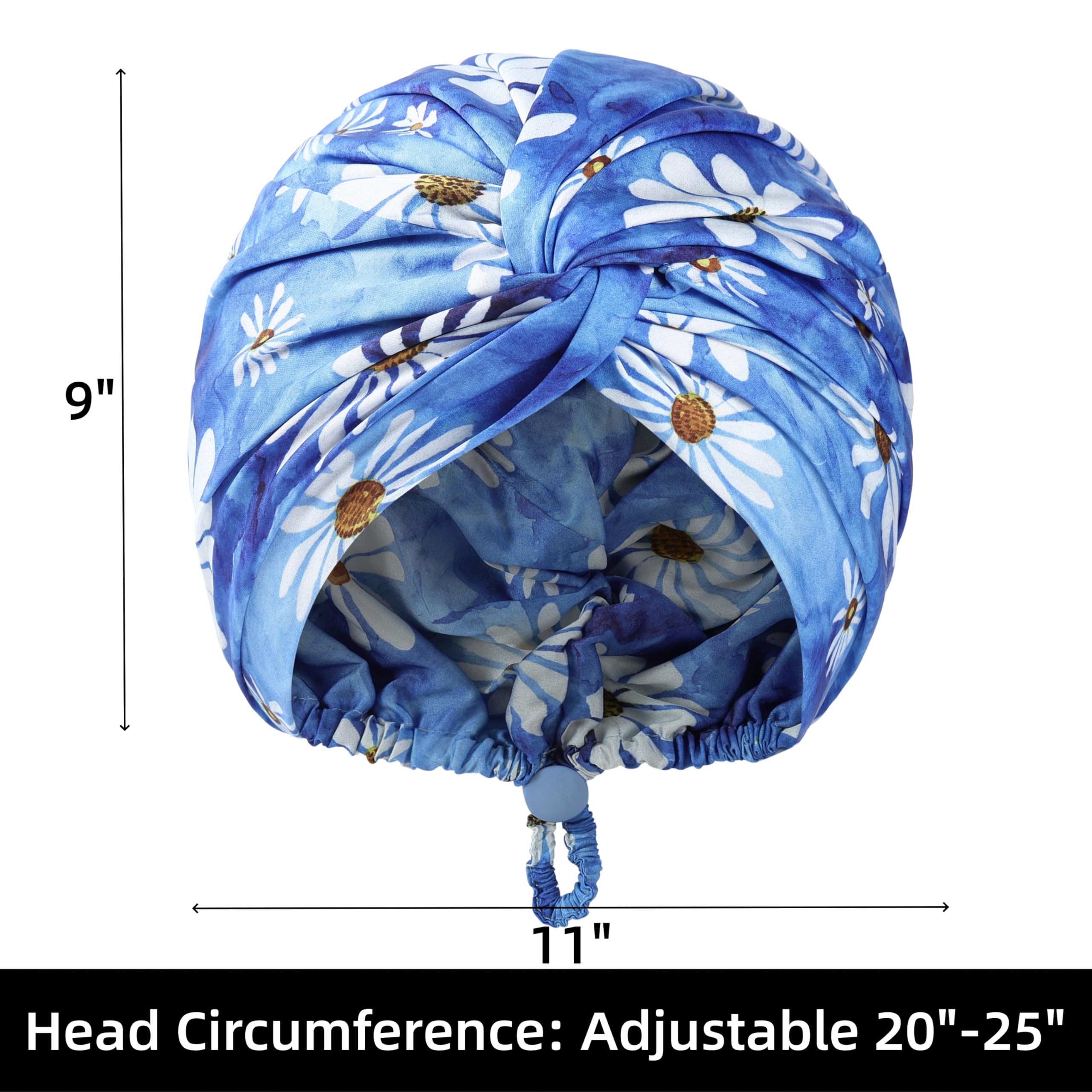Amazon.com: Adjustable Silk Satin Bonnet for Sleeping Hair 