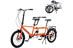 Folding Dual Tandem Bike for Adults