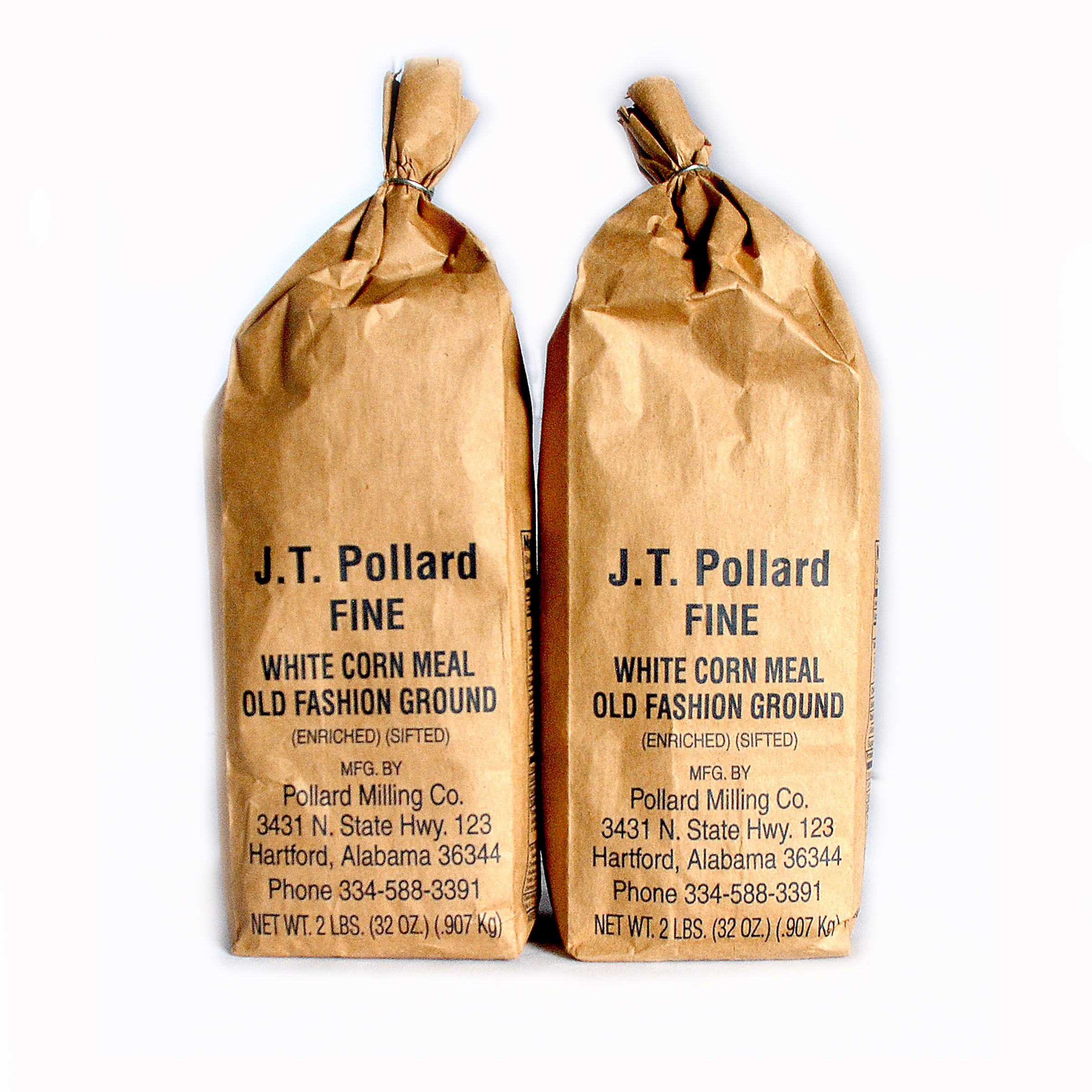 Amazon.com : JT Pollard Fine White Cornmeal Bundle - 2 x 32 Oz