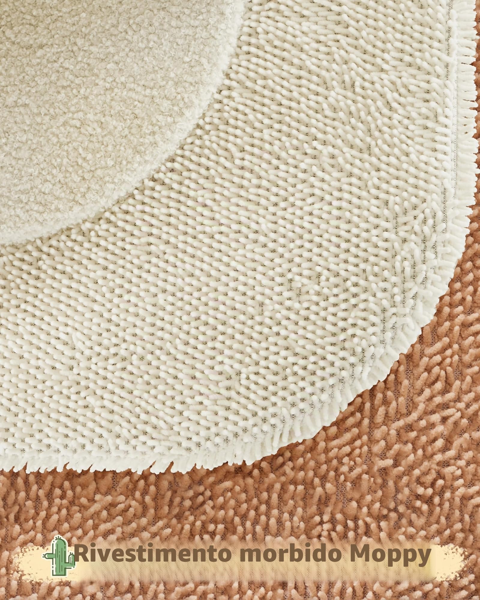 Yaheetech Albero Tiragraffi per Gatti a Forma di Cactus in Truciolato e Corda di Sisal 42,5 cm × 42,5 cm × 106,5 cm Beige/Marrone