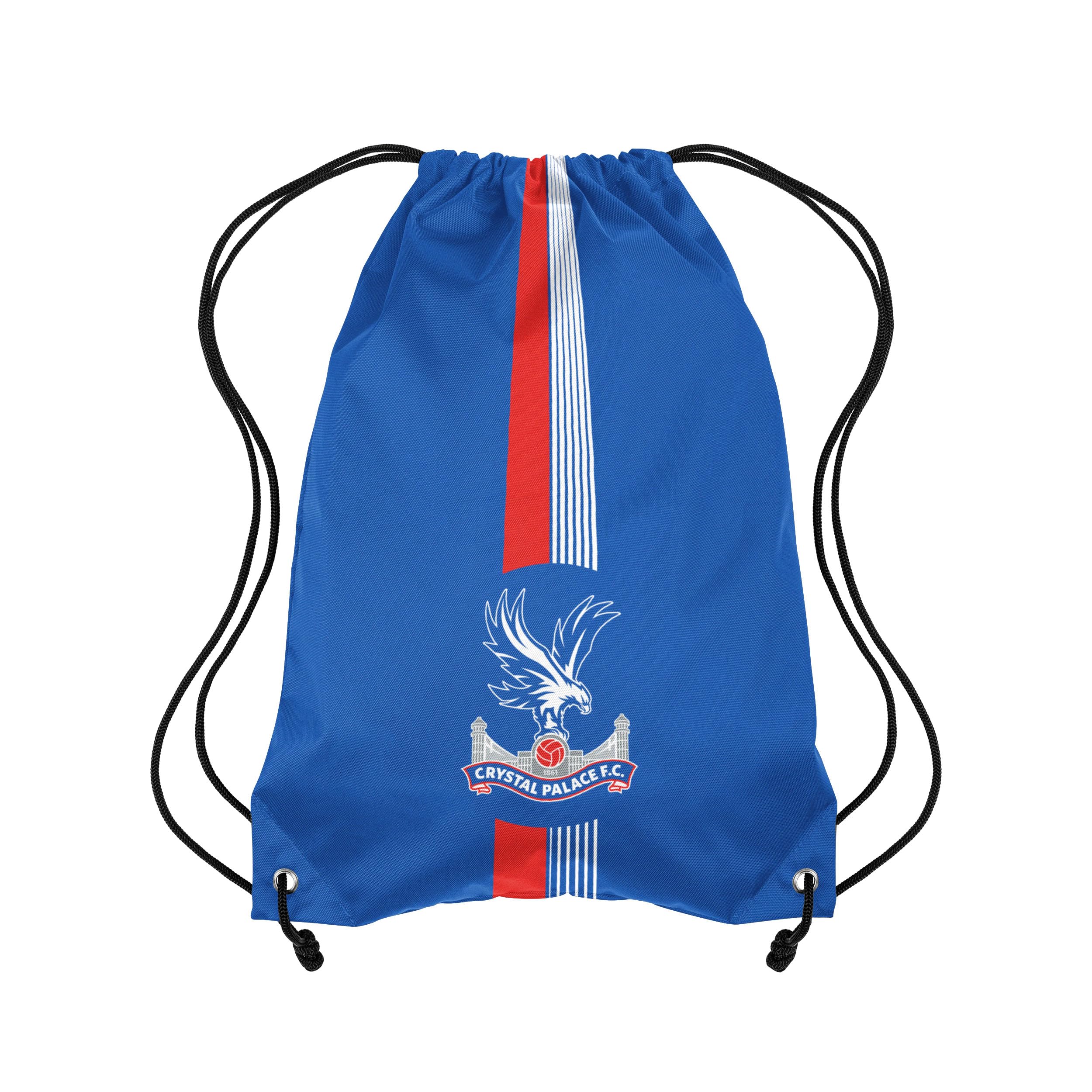 FOCO Officially Licensed Ultra Action Drawstring Football Bag (Crystal Palace FC)