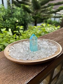 とても綺麗なアクアオーラ水晶！ アクアオーラ水晶ポイント - 海福雑貨通販部