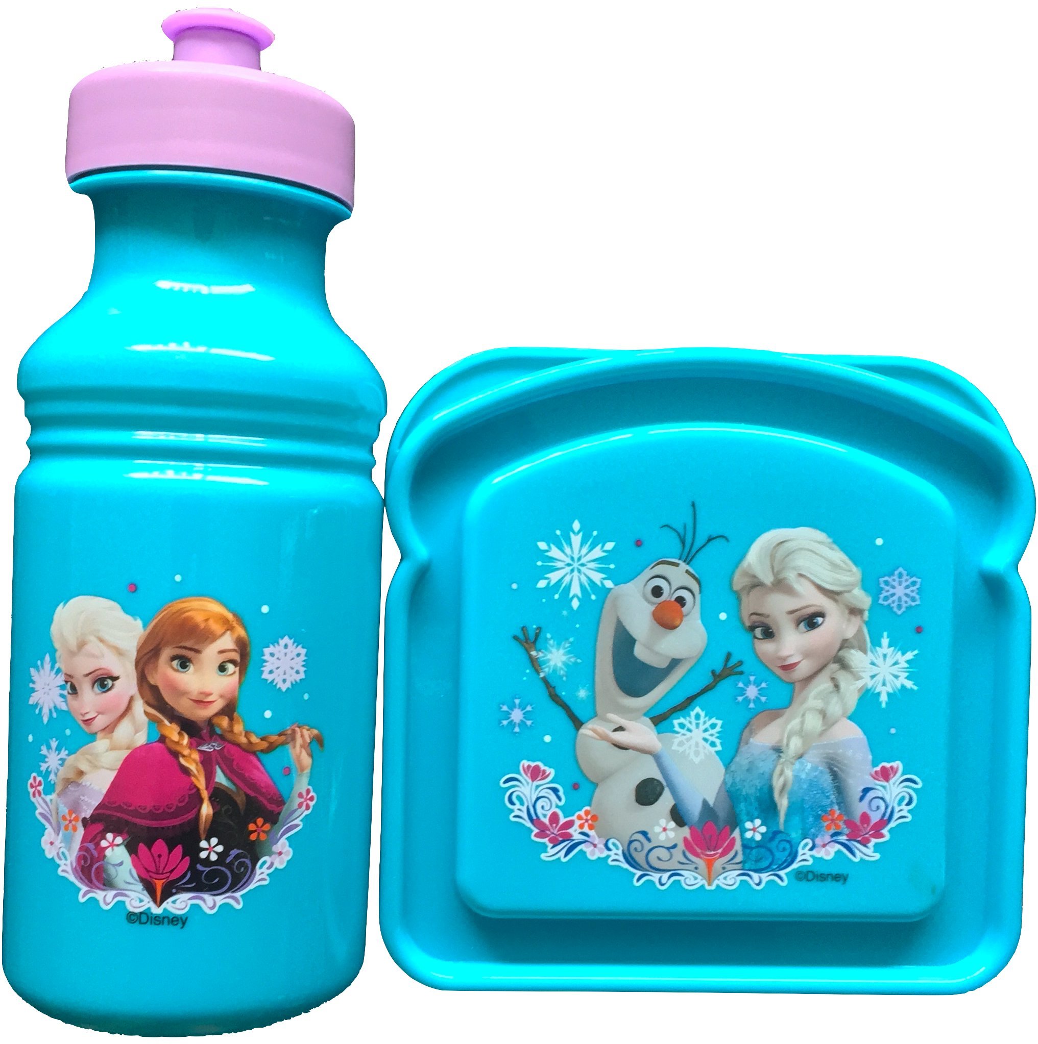 Frozen Anna, Elsa and Olaf Backpack with Shoulder Strap Lunch Box,water