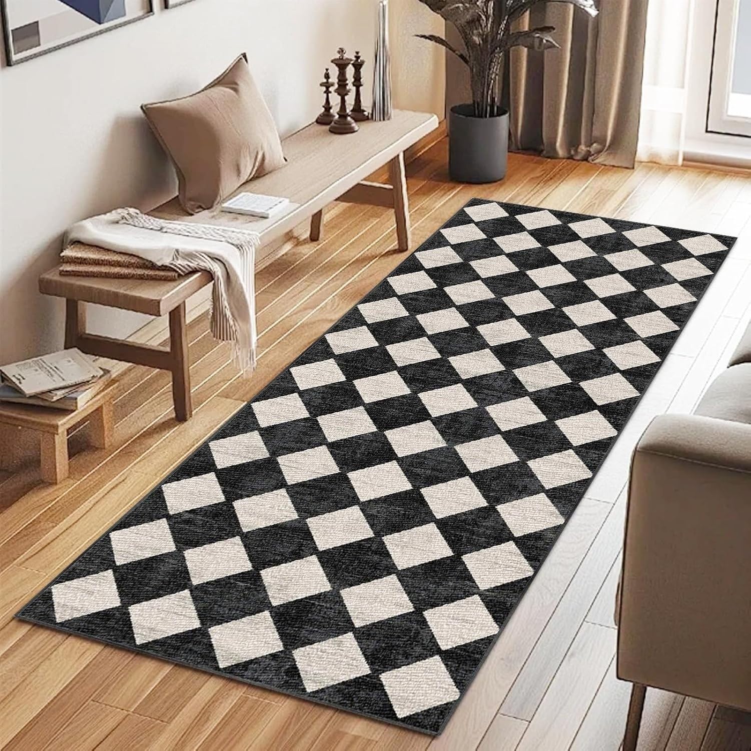 Alfombra Corredera Lavable Antideslizante Absorbente, 430-a, 50 x 500 cm