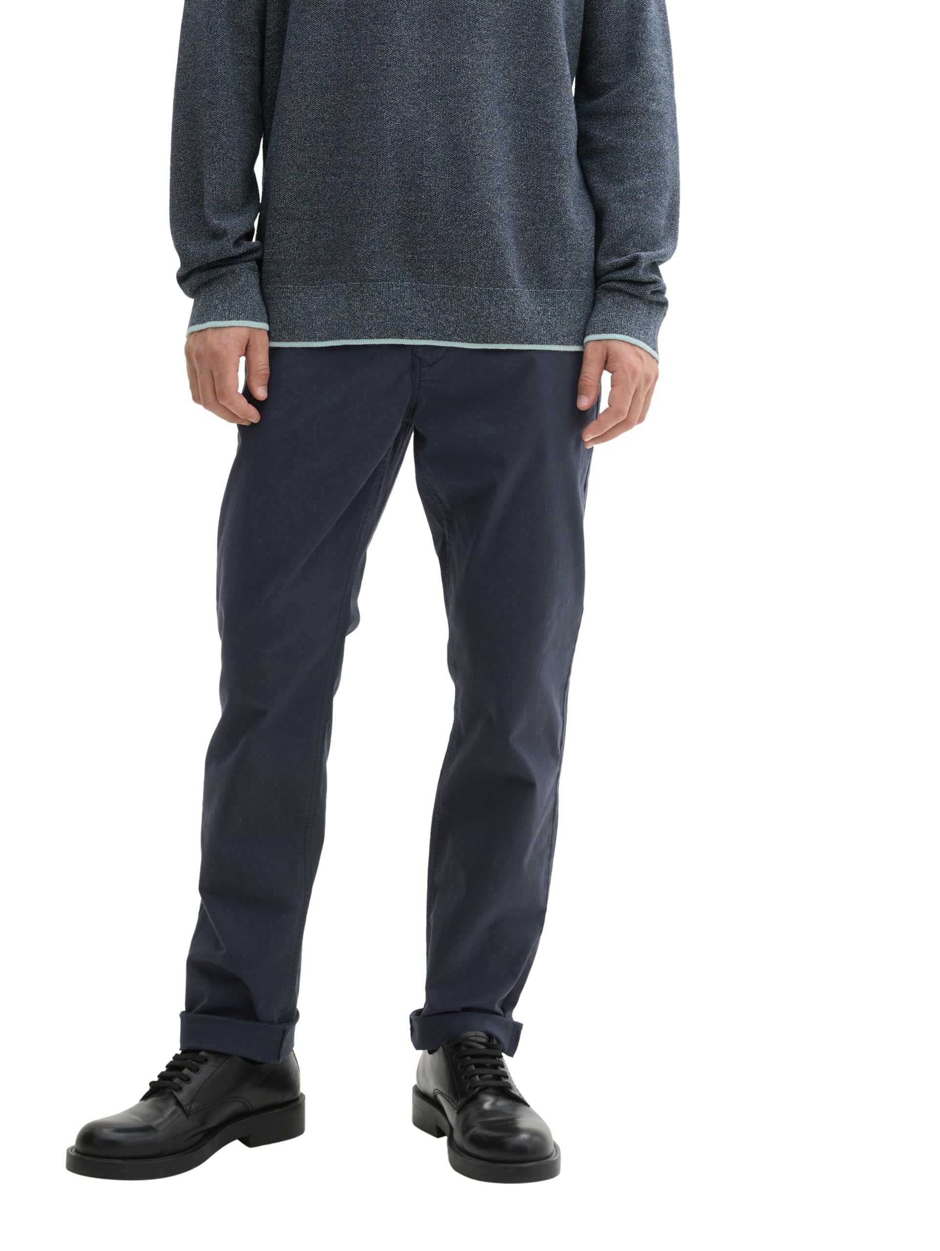 Tom Tailor Herren Chino Hose aus Stretch Twill 1042562