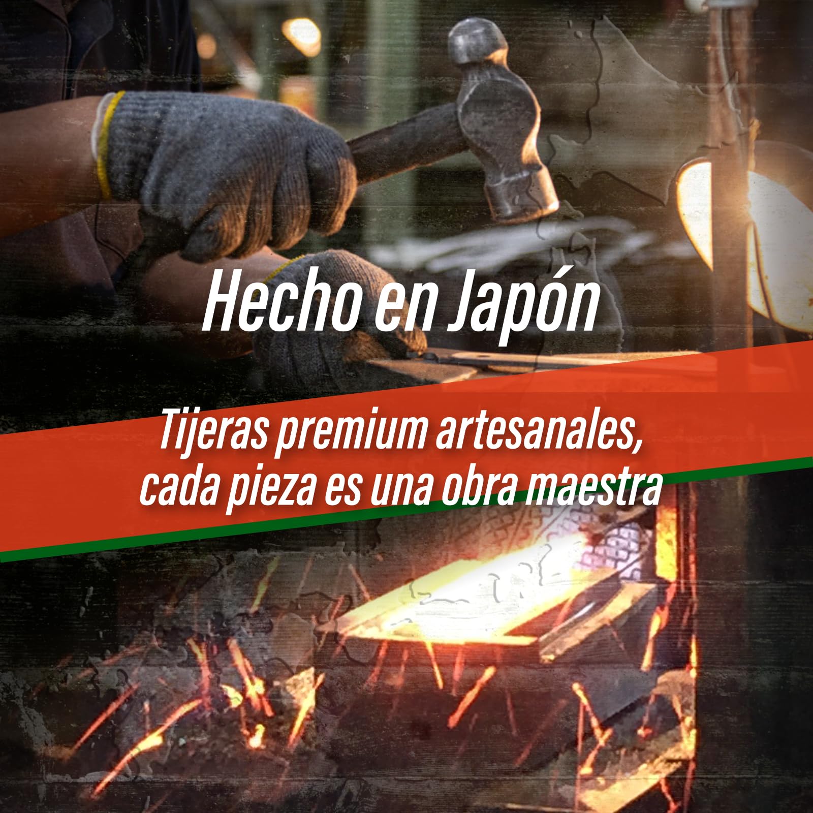 SUIZAN Tijera cortasetos 575mm - Cizallas para setos japonesas profesionales recorte preciso Herramientas de jardinería