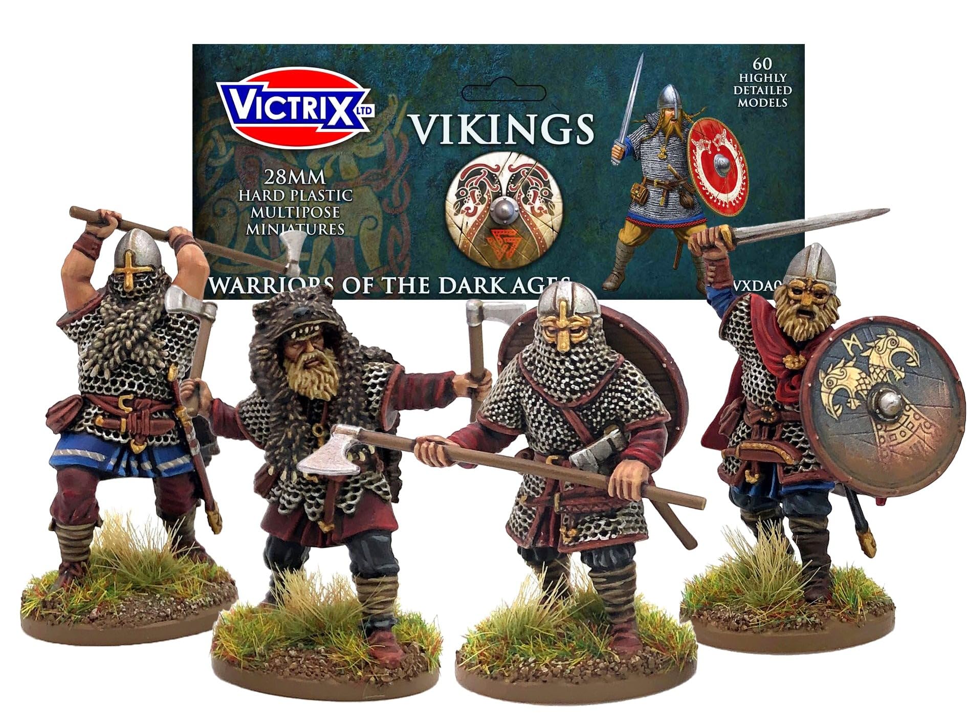 Viking Pewter　バイキング フィギュア 5体セット Amazon.co.jp: Wargames Delivered - Victrix 28mm バイキング