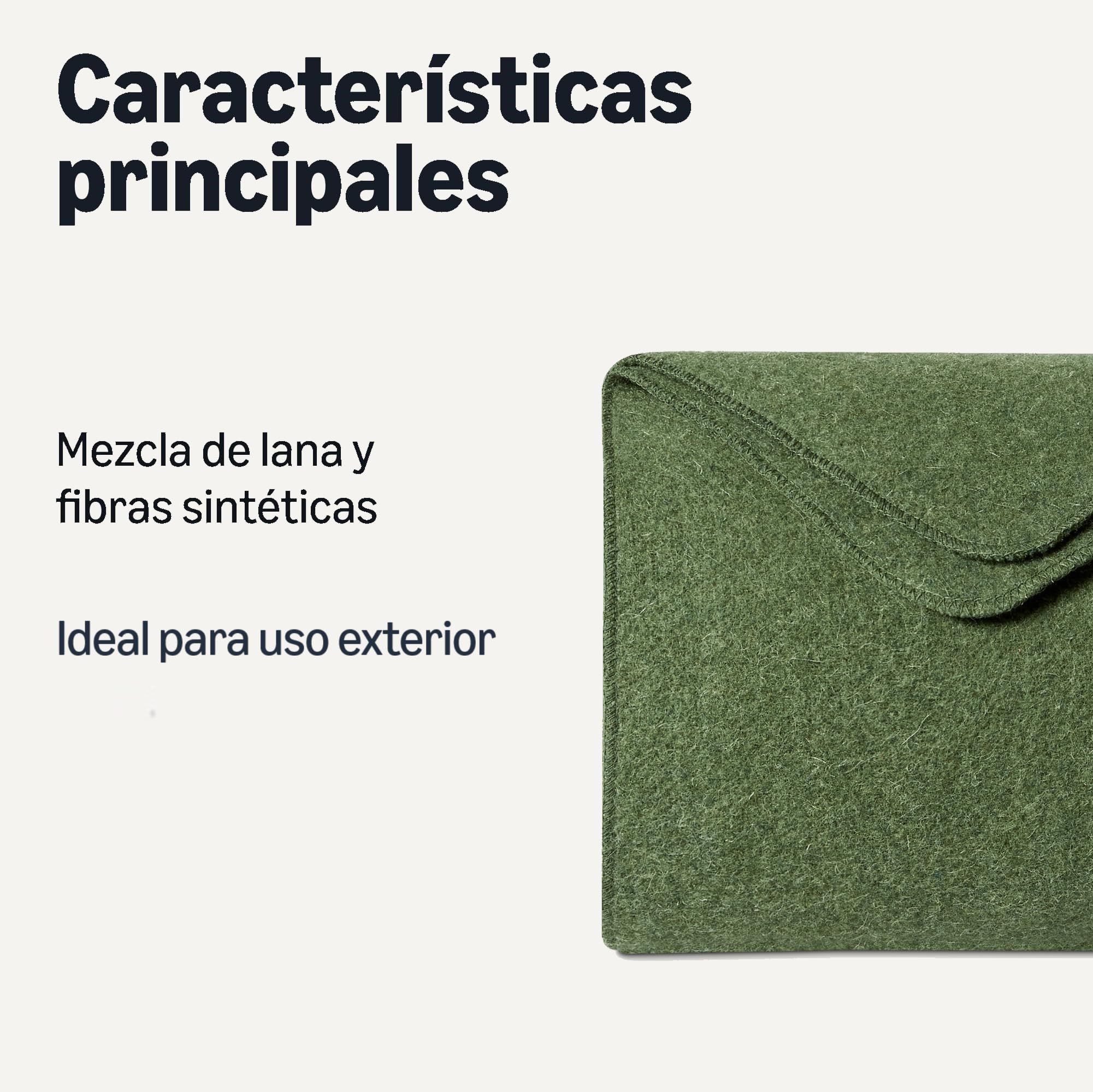 Amazon Basics - Manta para Accesorio de viaje - Manta de viaje, Camping Essentials, Verde oliva