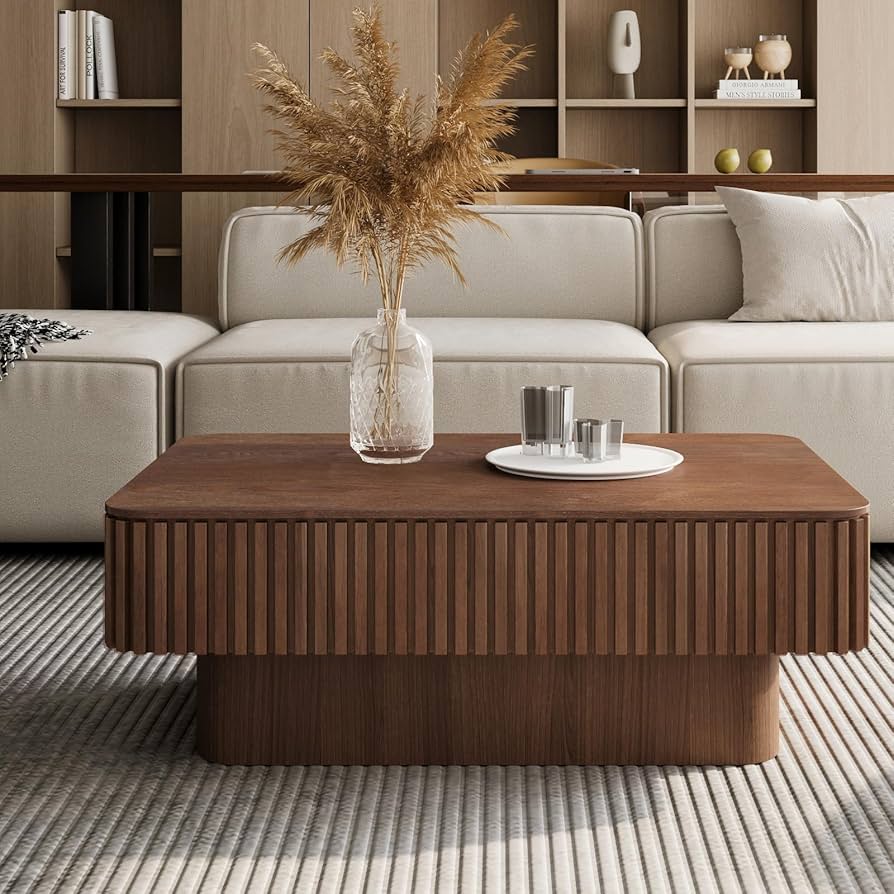Amazon.com: Lift Top Coffee Table with Storage, Mid Century