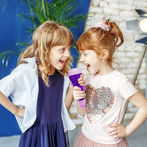 Miniatura 4 de Lolakee Echo Mic para niños y niños pequeños, duraderos y ligeros, juguetes para cantar música, juguete de retroalimentación de terapia del habla,