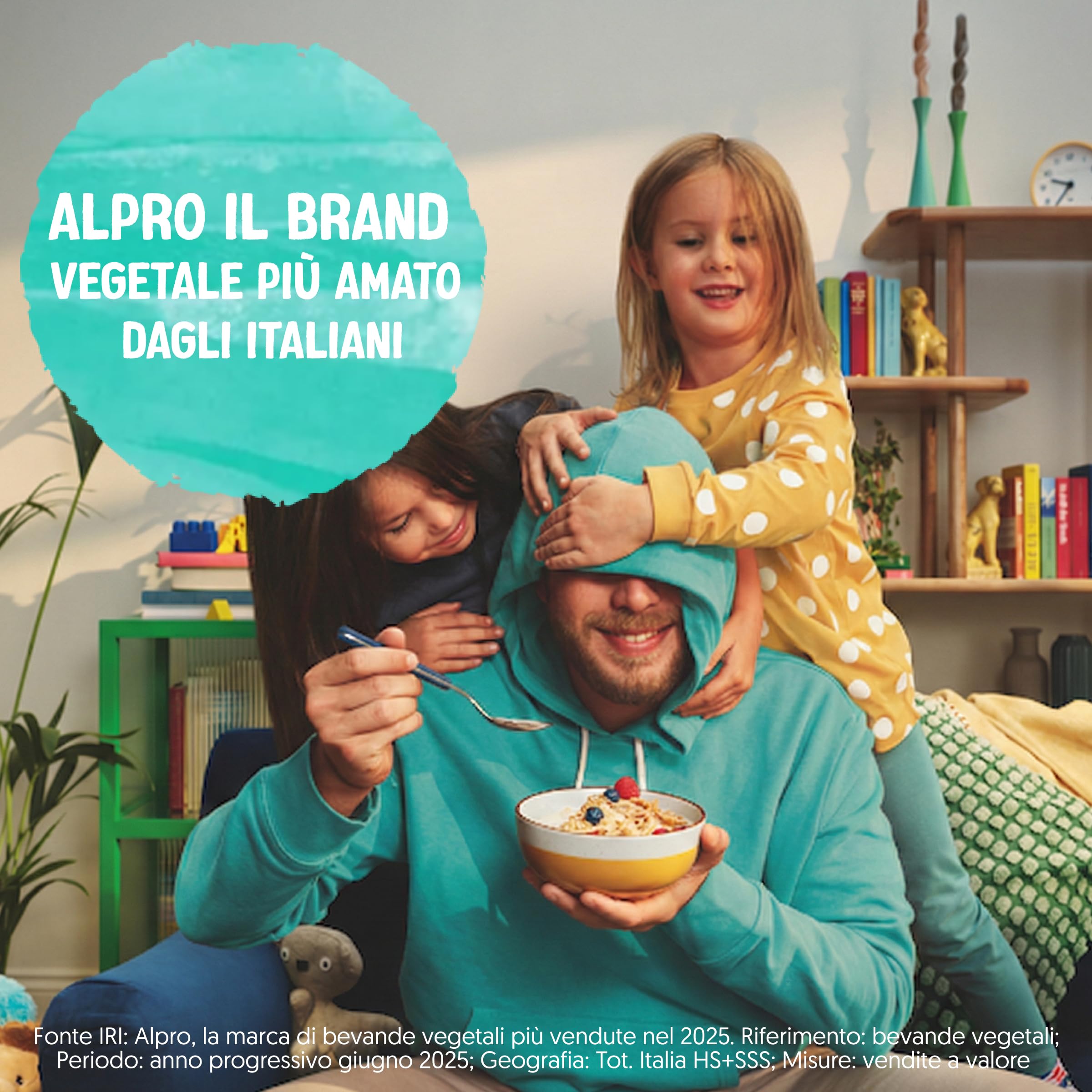 ALPRO CLASSICO, Bevanda al COCCO, Naturalmente Senza Lattosio, con Vitamine B2, B12 e D - 8 confezioni x 1 Litro