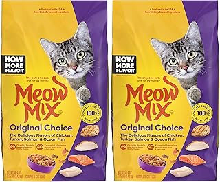 Meow Dry Cat Food - Two Pack