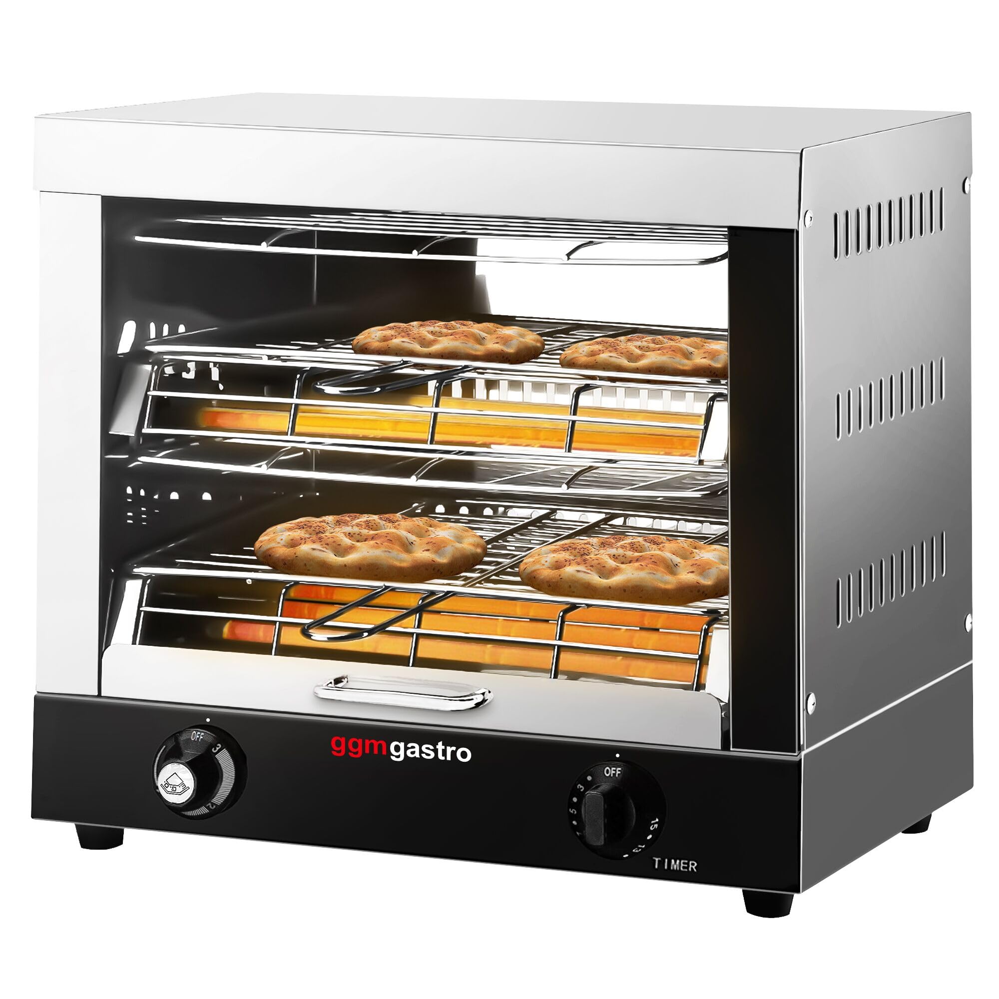GGM Gastro | SMJ30D | Salamander Grill - 3,6 kW - 230 Volt
