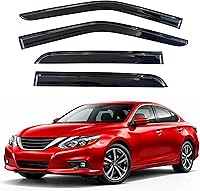 Vista 313 de KPY Moldura deflectora de viento con protección contra la lluvia compatible con GMC Terrain 2018-2023, 4 unidades, para ventana lateral, autoadhesiva