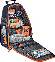 Vista 9 de Ergodyne Arsenal 5244 - Mochila de respuesta con suministros de botiquín de primeros auxilios de clase A incluidos, color naranja