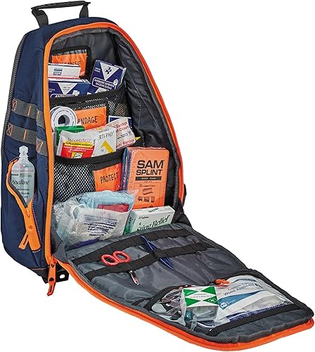 Miniatura 9 de Ergodyne Arsenal 5244 - Mochila de respuesta con suministros de botiquín de primeros auxilios de clase A incluidos, color naranja