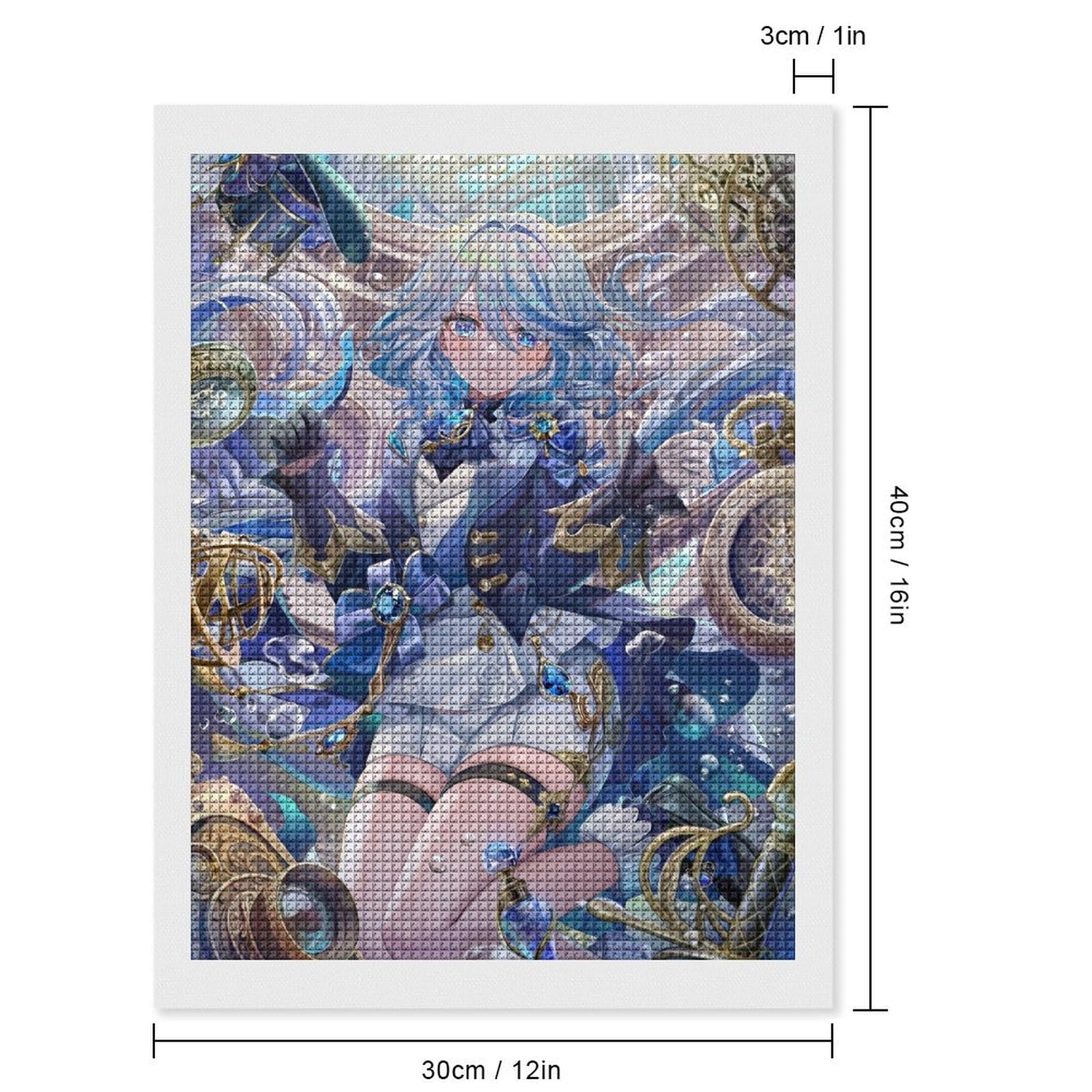 Amazon.co.jp: ダイヤモンドアート 原神 Genshin Impact フリーナ 綺麗