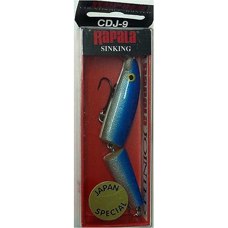 Amazon Rapala ラパラ ミノー カウントダウン ジョインテッド 9cm 11g ブルー B Cdj9 ルアー ラパラ Rapala スポーツ アウトドア