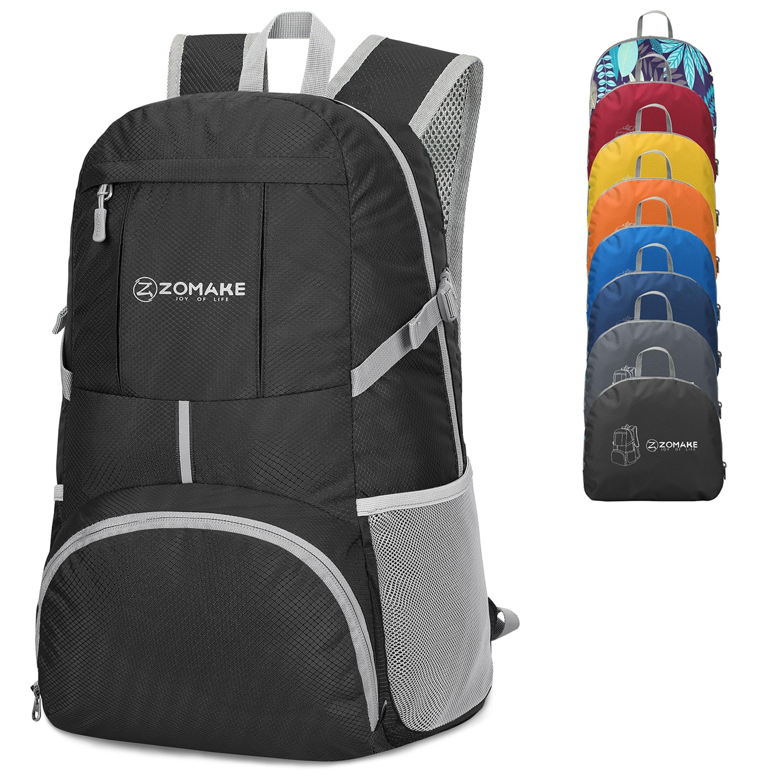 ZOMAKEFolding Backpack, Lightweight, Waterproof, Compact, For Outdoor or Travel Use, Convenient, 1,183.5 oz (35 L) - -