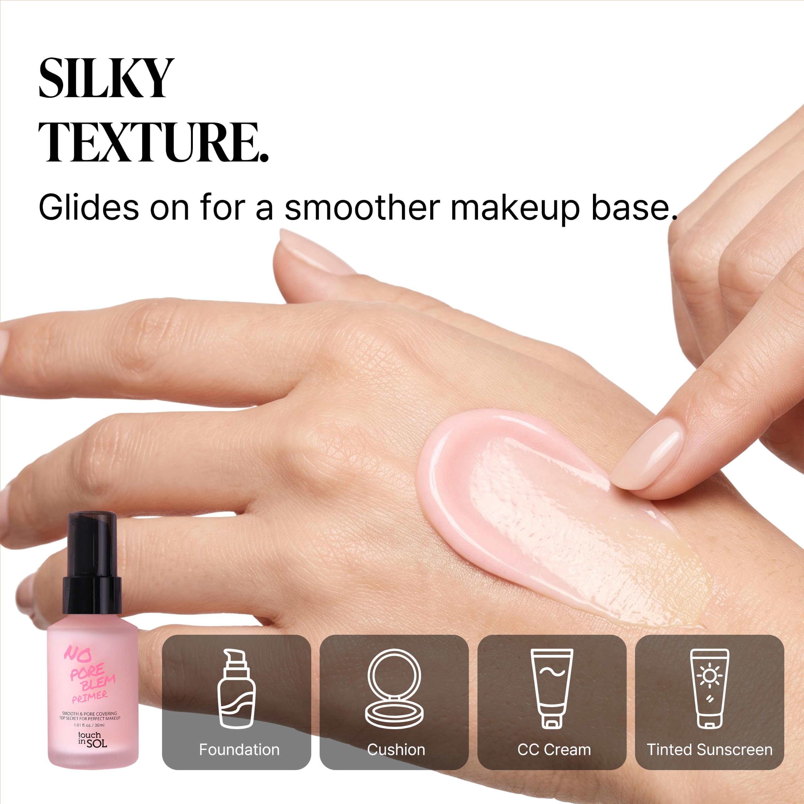 TOUCH IN SOL No Poreblem Primer - Pore Minimizing -4