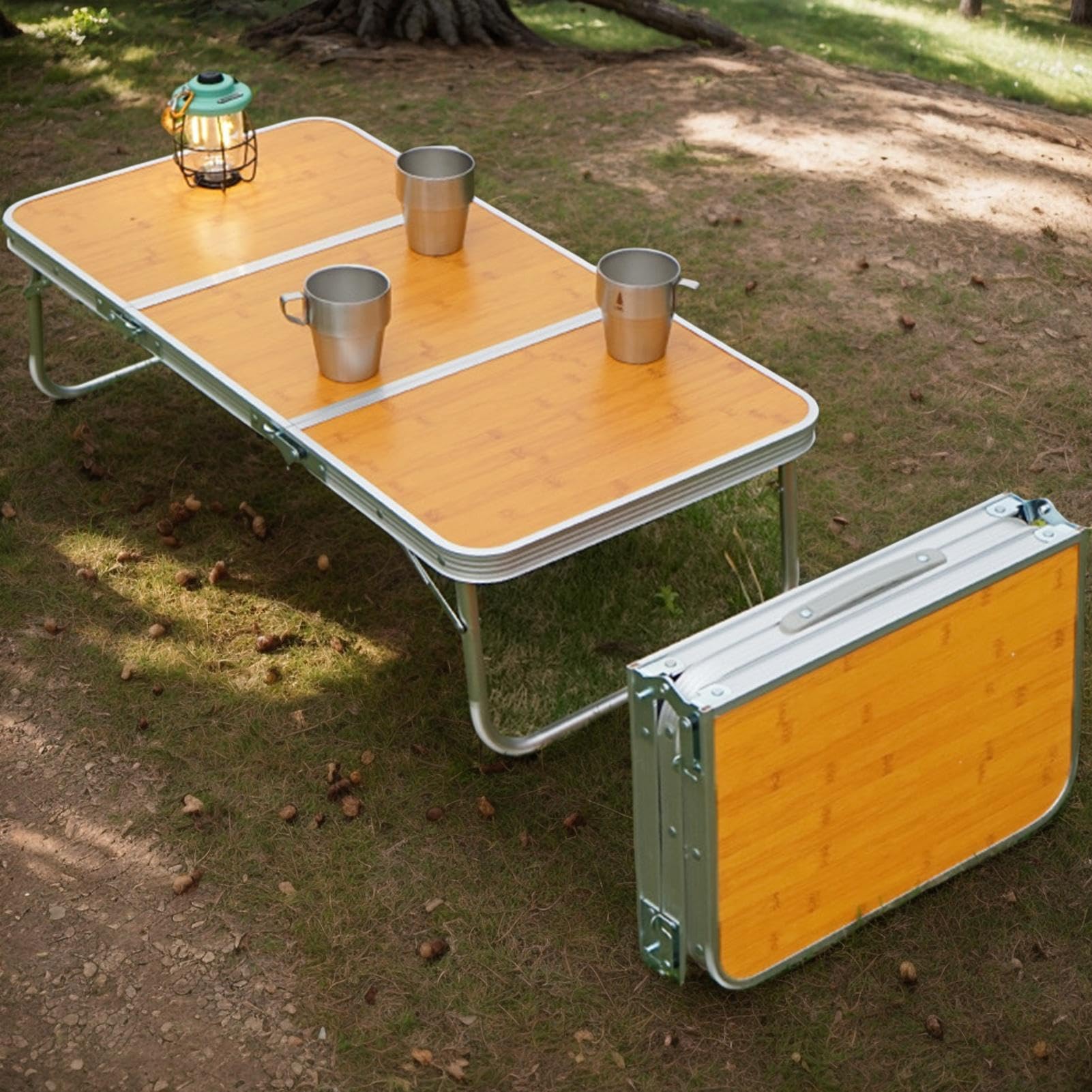 Tavolo Da Campeggio Ripieghevole Scrivania Da Picnic Portatile | Tavolo da Campeggio Pieghevole Portatile Per Picnic Barbecue Cortile Spiaggia Pesca Giardino Festival All'Aperto Patio