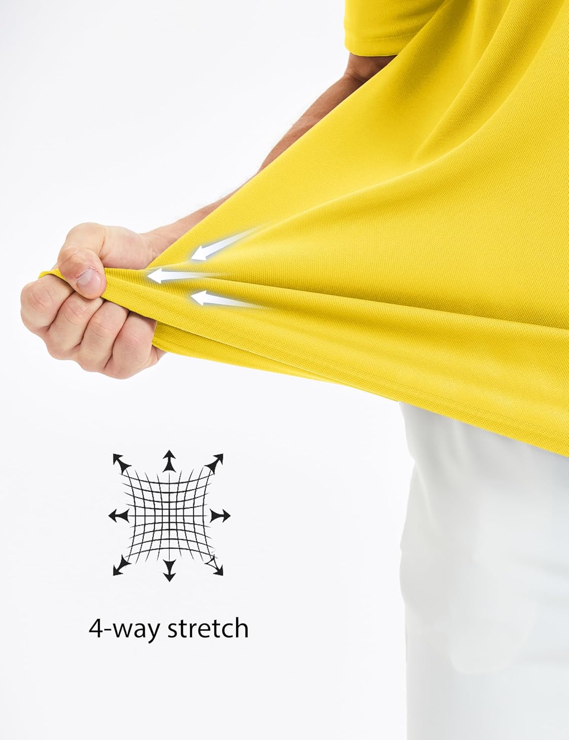 MAGCOMSEN Men's Polo Shirts Short Sleeve Golf Quick Dry Collared Moisture Wicking Athletic Performance Polos - Image 5