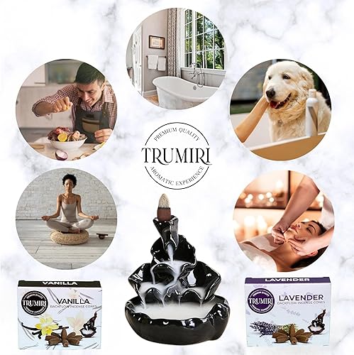 Vista 83 de Paquete combinado de conos de incienso de reflujo – 10 opio + 10 conos de incienso perfumados de cannabis