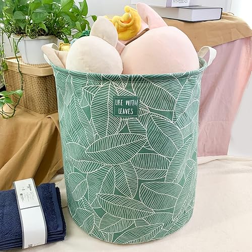 Miniatura 19 de Mziart Cesta grande plegable para lavandería, cesta plegable para ropa sucia, cesta de almacenamiento de ropa, juguetes, cesta de almacenamiento