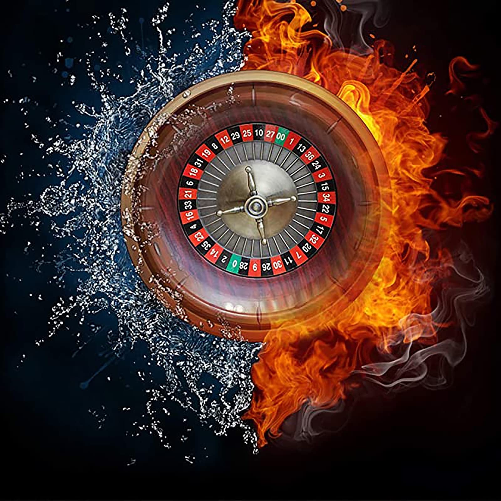 Roulette-Tisch Roulette-Rad-Set Holz-Plattenspieler Roulette-Rad-Set Spaß Freizeit Unterhaltung Tischspiele Für Erwachsene Kinderverlosung Plattenspieler,Braun