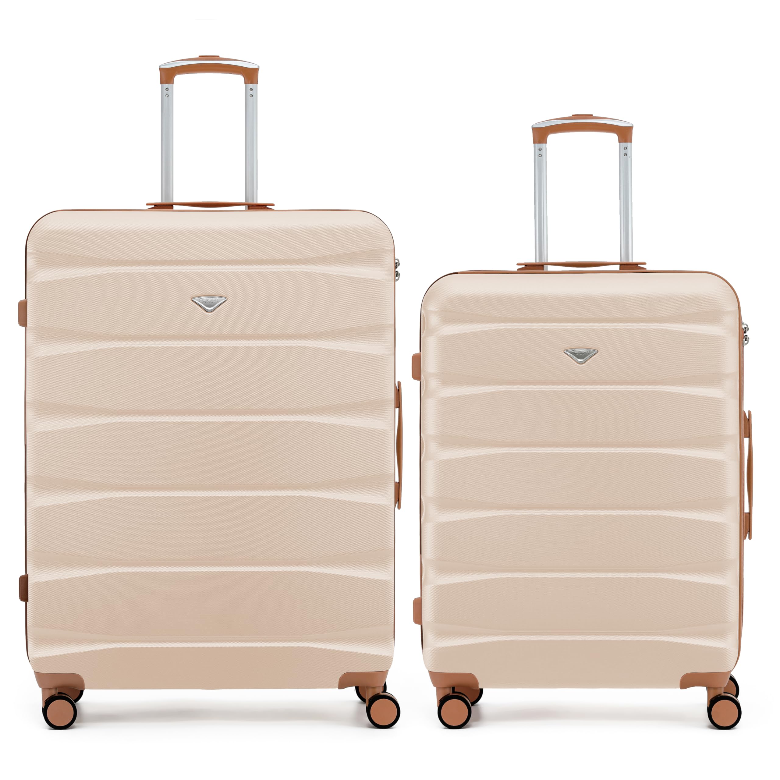 Flight Knight Underseat Cabin Suitcase 45x36x20cm | Free Hand Luggage for EasyJet & Wizz Air | Lightweight ABS Hard Shell with 8 Silent-Glide Spinner Wheels | Max Space Travel Bag — view 16