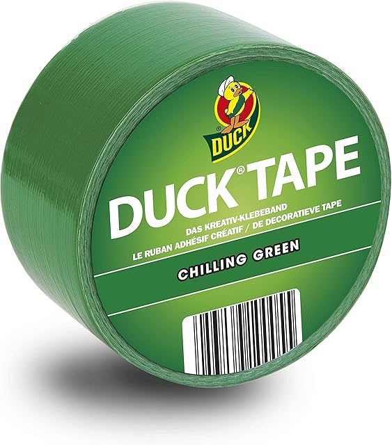 Duck Tape Colour Green - Decorative Tape for Crafting and Decorating